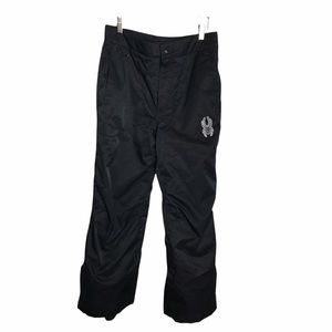Spyder Black Boys Snowboarding Winter Snow Pants